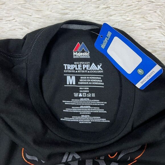 Majestic Men’s NBA Phoenix Suns Black Ferocious Domination T-Shirt Size Medium - Picture 3 of 5